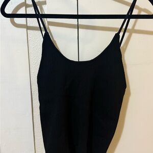 Zara Knit Black Tank Top